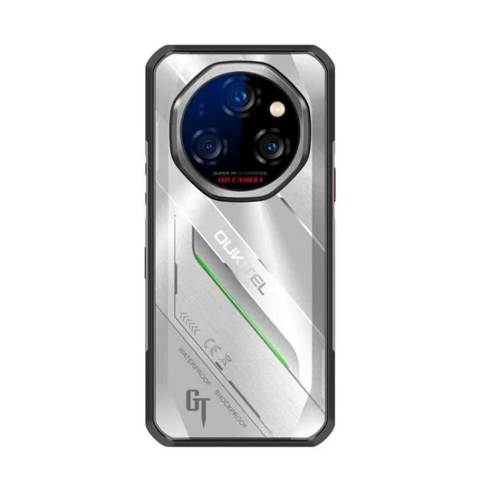 Защищённый смартфон Oukitel WP62 серебряный