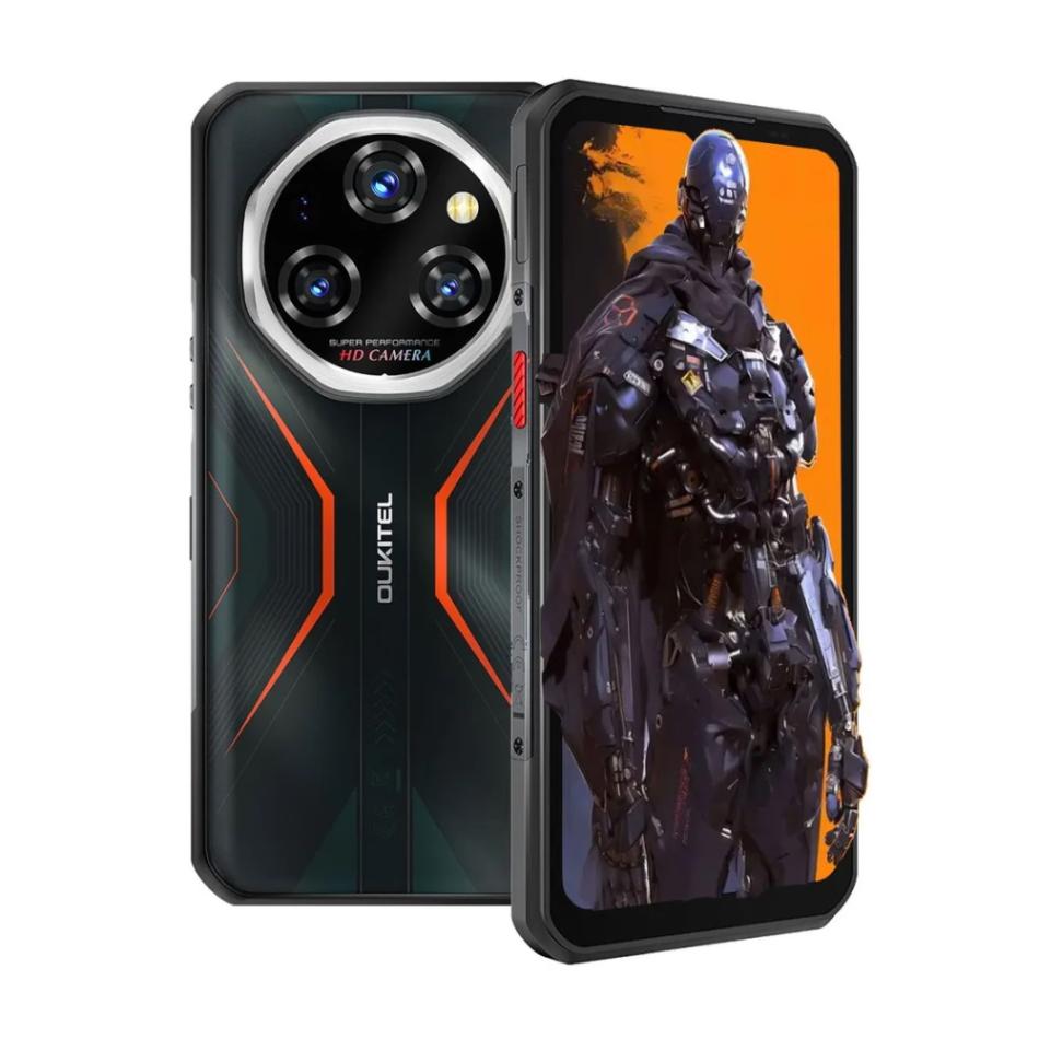 Защищённый смартфон Oukitel WP55 Pro оранжевый