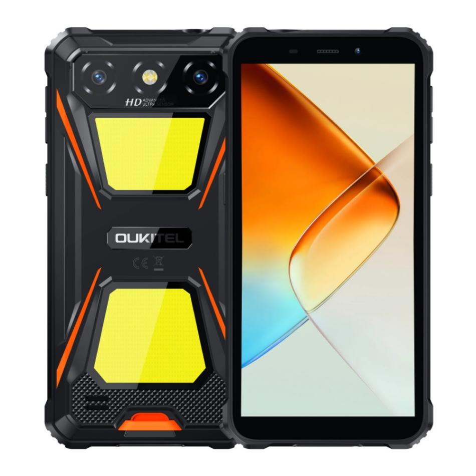 Защищённый смартфон Oukitel G5 оранжевый
