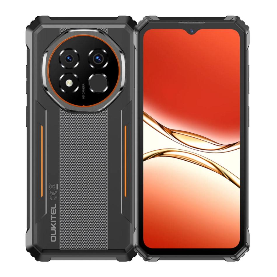 Защищённый смартфон Oukitel G6 оранжевый