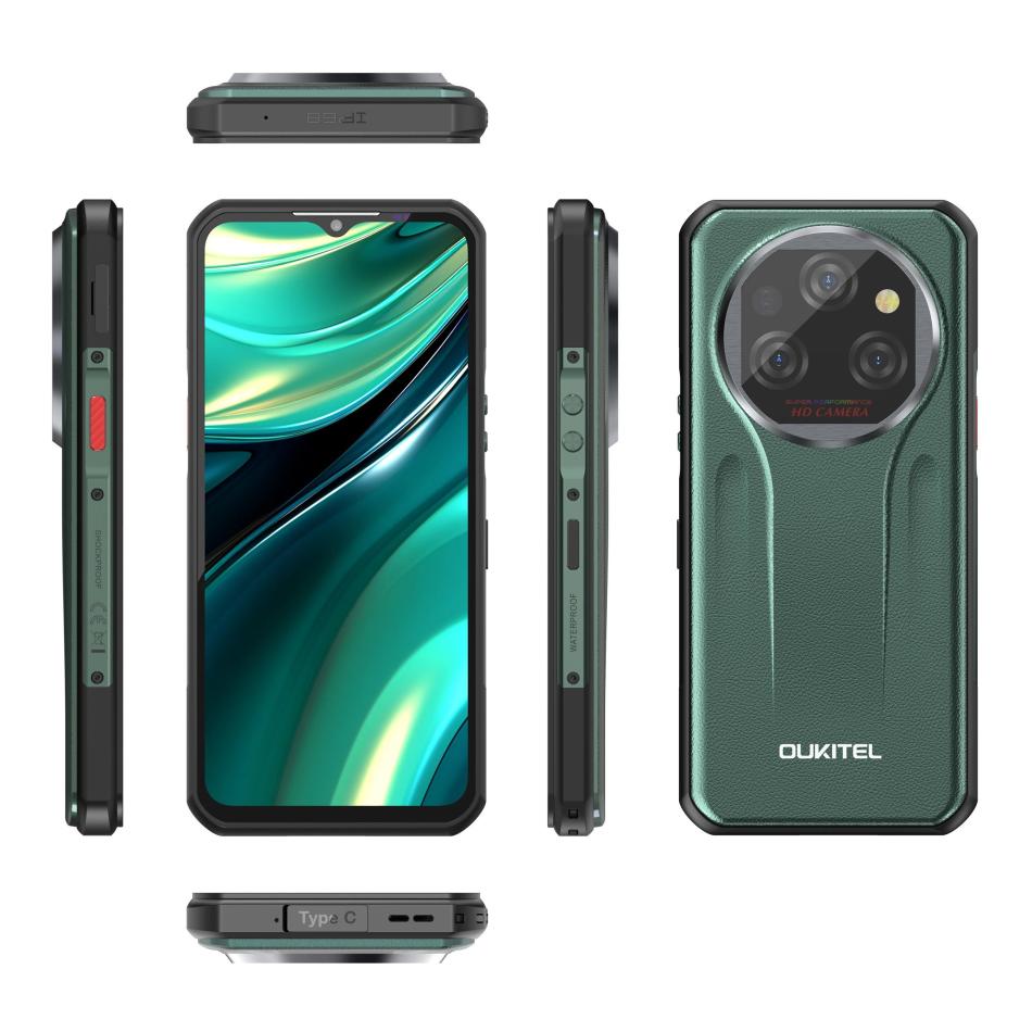 Смартфон Oukitel WP39 зеленый